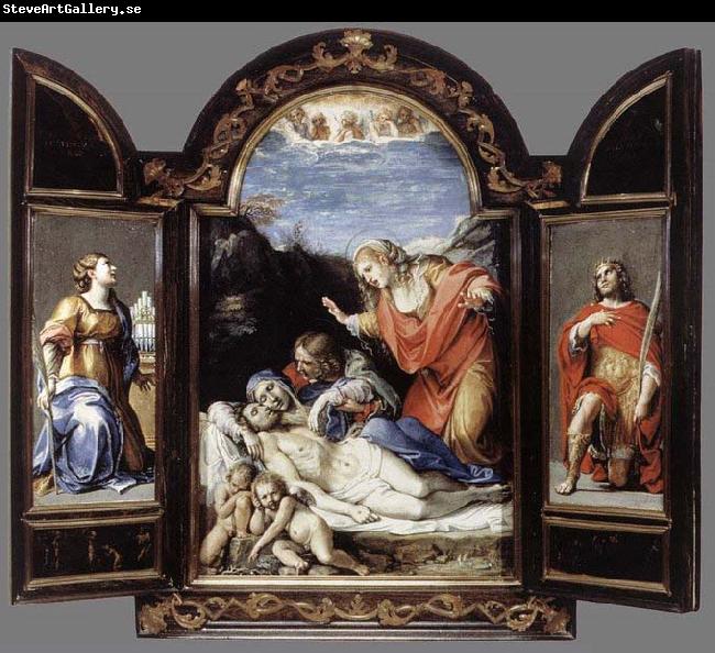 CARRACCI, Annibale Triptych